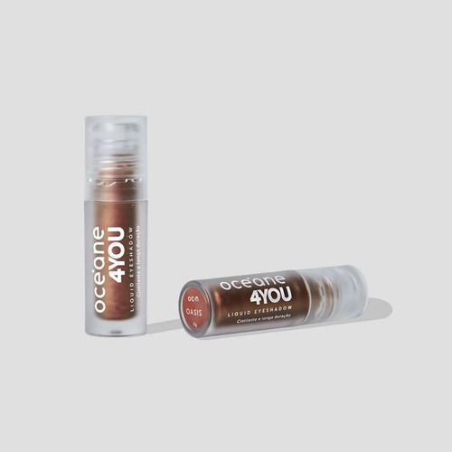 Sombra Líquida Eyeshadow Oasis Cobre Océane 4you 2g