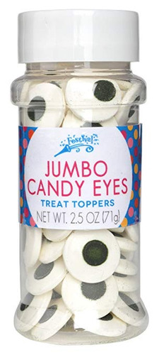 Festival Jumbo Caramelo Eyes Primeros, 2,5 Onzas