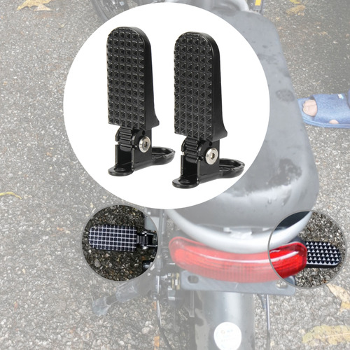 Reposapiés Plegable Antideslizante Con Pedales De Patinete E