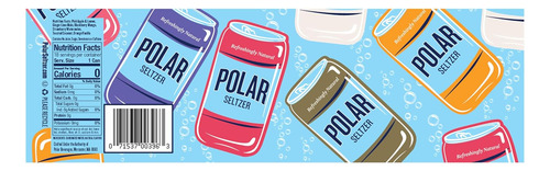 Polar Seltzer - Paquete Variado De Muestras De Agua, Latas D