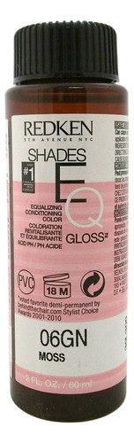 Shades Eq De Color Brillante 06gn Moss Por Redken Para Las