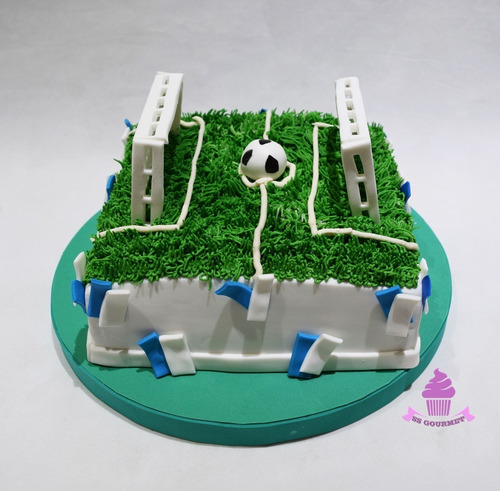 Torta Cancha De Futbol - Elegí Tu Equipo ! 20 Personas