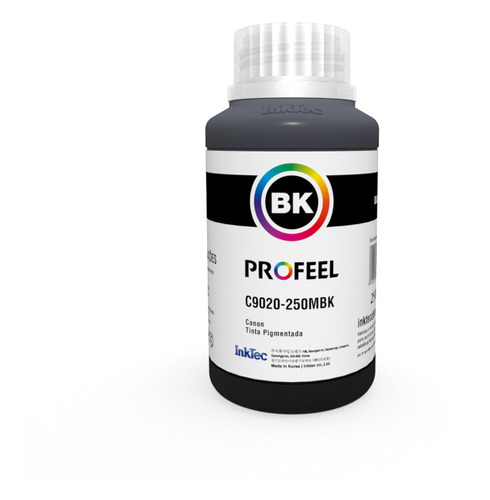 Tinta Inktec Profeel 250ml C9020 C9021 Para G4100 G4110 4111 Tinta Preto
