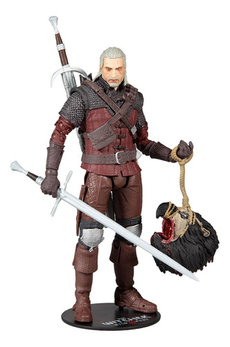 Mcfarlane - Witcher Gaming 7 Figuras Wave 2 - Geralt Of Rivi