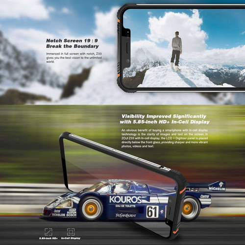 Celular Zoji Z33 - Celularindestructible Robusto Duro