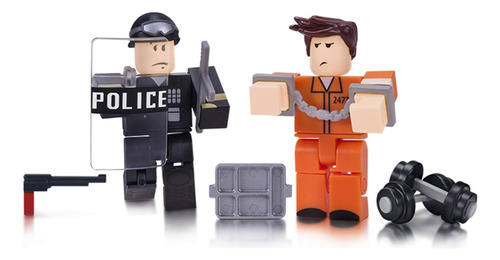 Figura De Accion Roblox Prison Life + Código Virtual