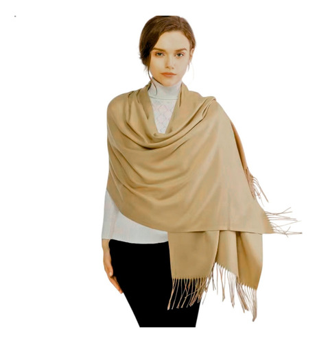 Bufanda Para Mujer, Chal De Pashmina, Manta Con Flecos Suave
