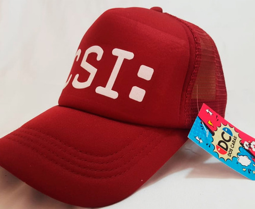 Imagen 3 de 3 de Gorra Trucker Csi: Serie De Tv Dos Caras