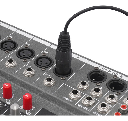 Cable Auxiliar Trs Plug 3.5 A Xlr Macho Balanceado 2 Metros