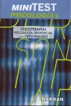 Comprar Libro - Minitest 5.psicoterapia-diferencial De Personalidad, De Minitest Psicologia. Editorial Marban En Español