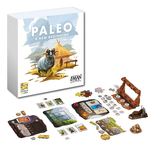 Juego De Mesa Paleo A New Beginning Expansión 2-4 Jugadores