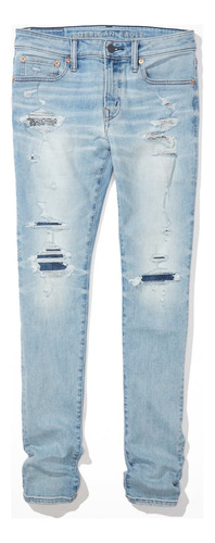 Jeans Hombre American Eagle Airflex + Stacked Skinny 6160