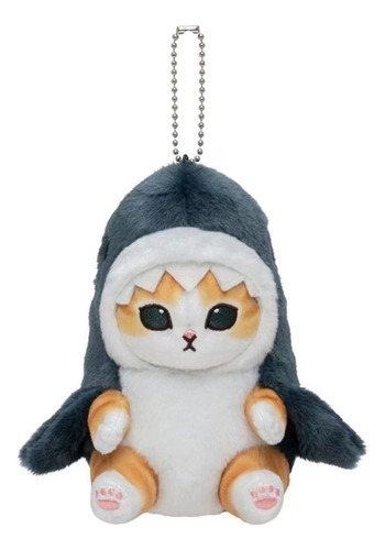 13cm Lindo Tiburón Peluche Gato Colgante Kawai Muñeca Regalo