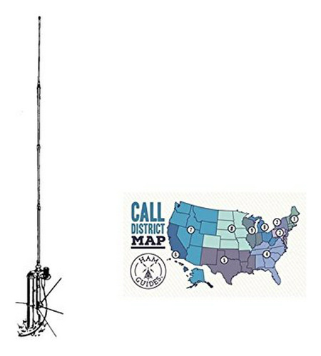 Bundle - 2 Items - Hy-gain Vertical Antenna, 10m-80m, 18ft A