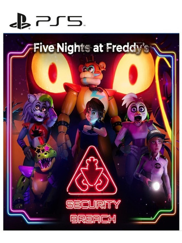 Five Nights At Freddy's Security Breach Ps5 Fisico Ade