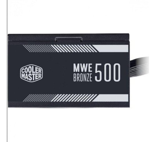 Fonte Cooler Master Mwe 500w V2 - Mpe-5001-acaab-wo Cor Preto 110V/220V