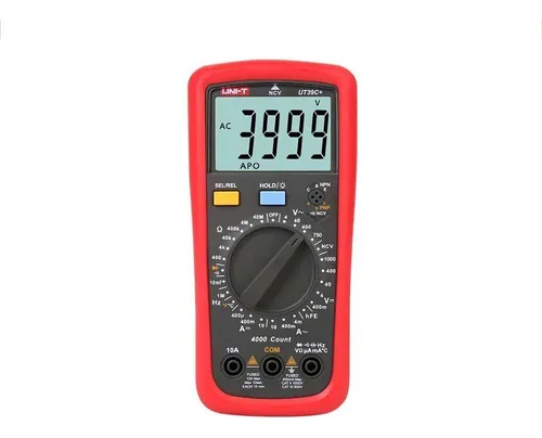 Tester Multímetro Digital Uni-t Ut39c+ Lcd Ncv Temperatura