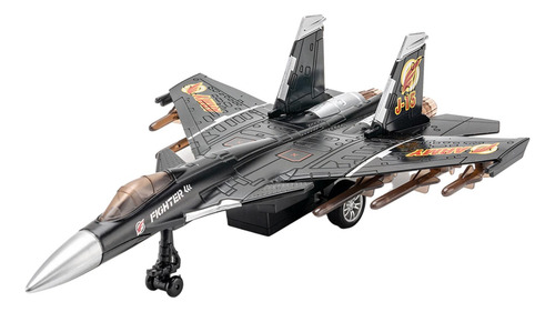 Avión De Combate Fundido A Presión, Avión De Negro1c