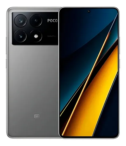 Xiaomi Pocophone Poco X6 Pro 5G Dual SIM 512 GB Cinza escuro 12 GB