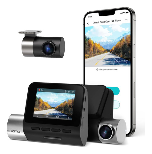 Dash Cam Pro Plus 70mai, Ultra Full Hd, Visión Nocturna