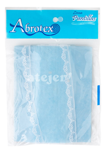 Imagen 4 de 6 de Puntilla Mercería Nylon Art 668 De 12mm X 20 Metros