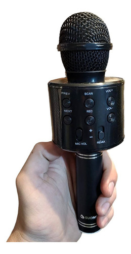 Micrófono Inalambrico Bluetooth Parlante Karaoke Recargable 