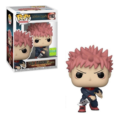 Funko Pop! Yuji Itadori 1163 Jujutsu Kaisen With Slauhter 