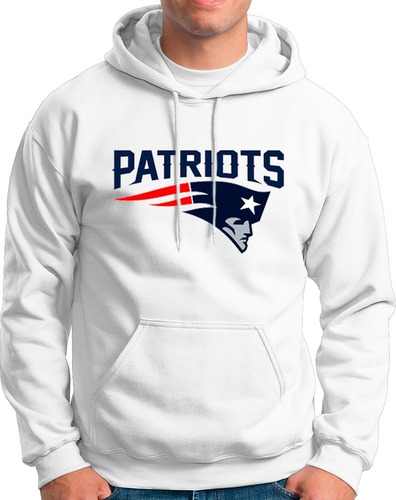 Imagen 1 de 2 de Sudadera Nfl Nueva Inglaterra Patriotas Pats
