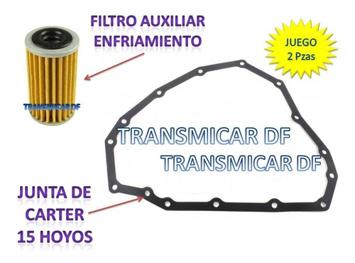 Junta Y Filtro Cartucho Jf015 Cvt (2pz) Attitude Sentra Vers