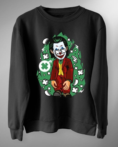 Poleron Polo De Joker Joaquin Phoenix Cartoon