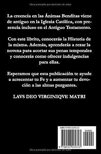 Devocion A Las Animas Benditas Del Purgatorio..., De Católicas, Devocio. Editorial Independently Published En Español