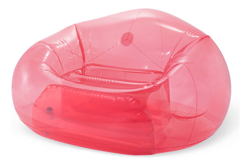 Puff Inflable Sillón Rojo Intex