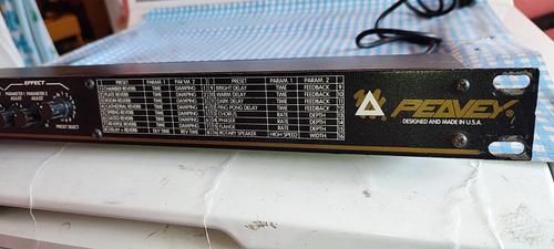 Procesador De Voz Peavey Deltafex (Usado)