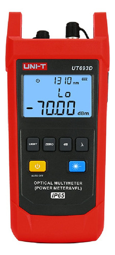 Power Meter Medidor De Potencia Óptica Ip65 Vfl Uni-t Ut693d