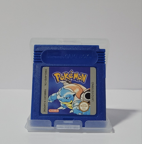 Cartucho Fita Pokémon Blue Em ( Italiano) Gba/ Gbc.