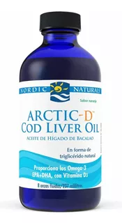 Arctic-d Cod Liver Oil / Vitamina D3 / Omega 3 Sabor Bacalao