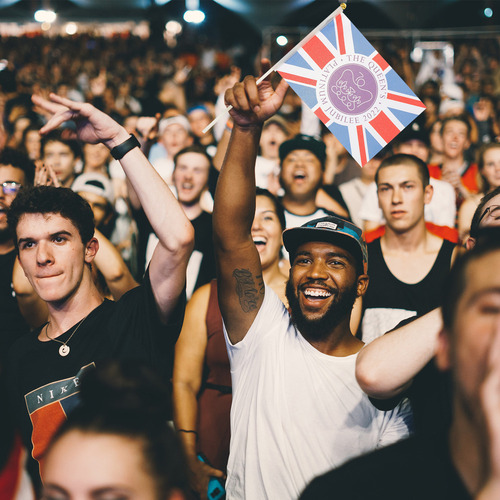 Banderines Con Bandera Británica De La Union Jack, Tamaño Mi