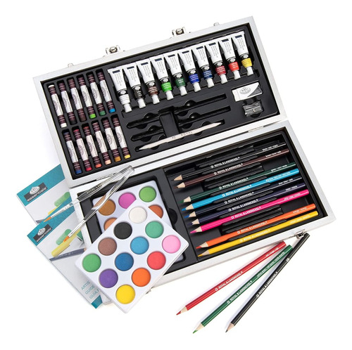 Royal & Langnickel Essentials 85pc Mixed Media Beginners Box