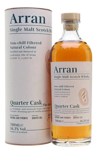 Whisky Arran Quarter Cask 56,2% 700ml - Single Malt