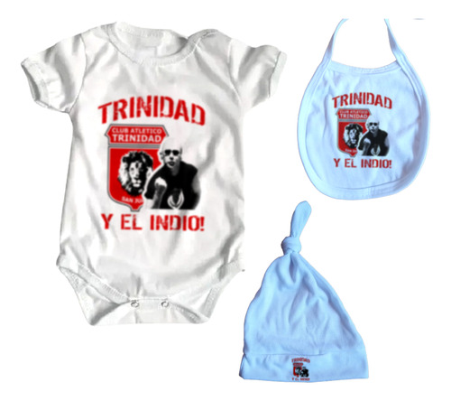 Ajuar Bebe 3 Prendas El Indio Y Trinidad San Juan