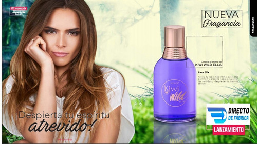 Imagen 3 de 9 de Fragancia Kiwi Wild Dama, Incluye Mini Fragancia De Regalo