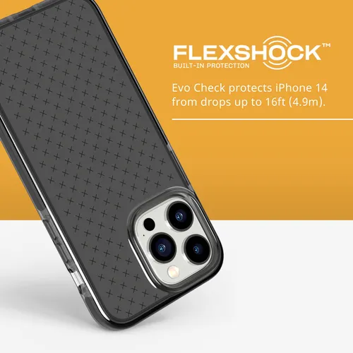 Funda De Teléfono Tech21 iPhone 14 Pro Max Evo Check A Prueb