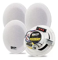 Comprar Parlante SKP SKP Install Kit X4 con bluetooth blanco 220V