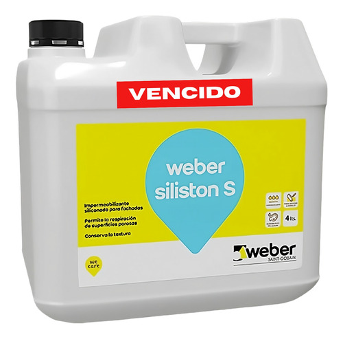 Weber Siliston S Impermeabilizante 4 Litros