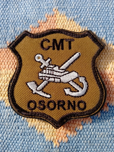 Parche Militar : Ejército De Chile. C M T  Osorno.