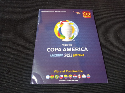 Album Copa America 2021 Completo Impecable