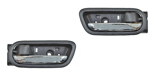 Set Manijas Interiores Tra Negra/cromo Mazda Cx-9 07/15