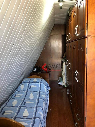 Imagem 11 de 21 de Sobrado Com 5 Dormitórios À Venda, 203 M² Por R$ 620.000,00 - Jardim Hollywood - São Bernardo Do Campo/sp - So1029