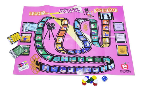 Juego Luces, Cámara, Acción, Educatodo, M-0450