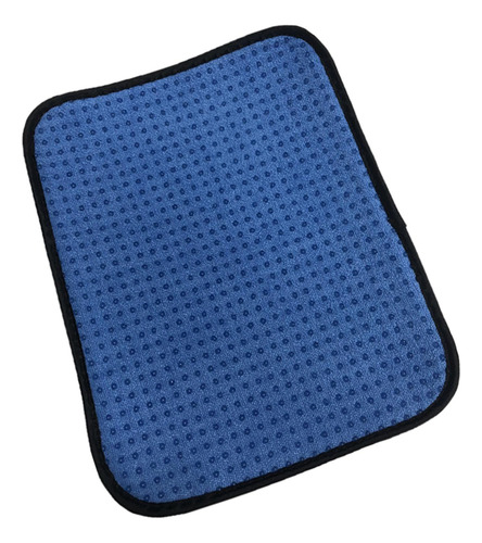 2 Toalla De Microfibra Para Bola De Bolos, Azul 20cmx25cm